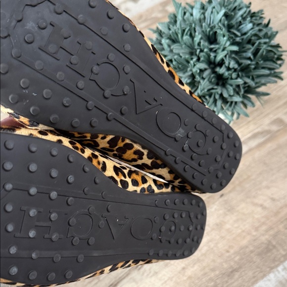 Coach Fredrica Leopard Print Slip-On Loafers - Women's Brown/Beige 8 - Picture 5 of 8